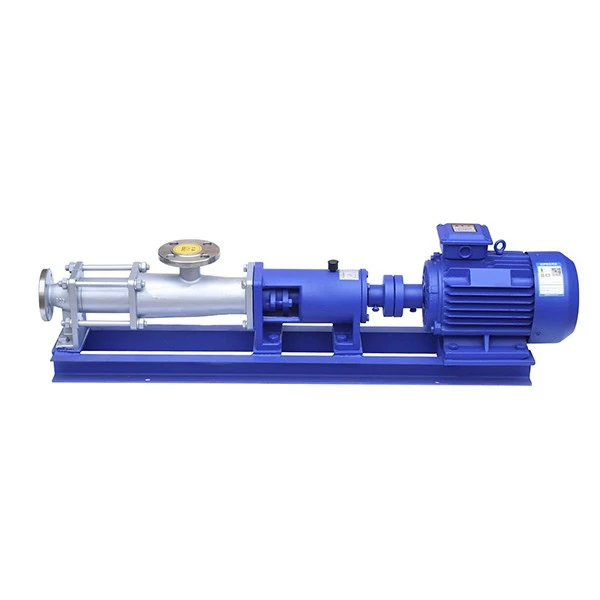 Single screw pump